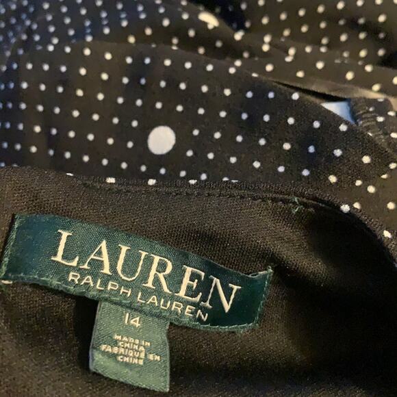NWT Lauren Ralph Lauren Kayson polka dot dress - Picture 3 of 6